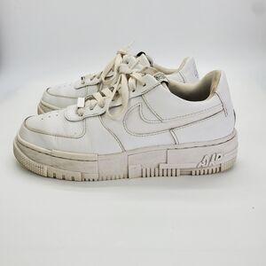 Nike Women's Air Force 1 Pixel Particle Size 8.5 Shoes White CK6649-105